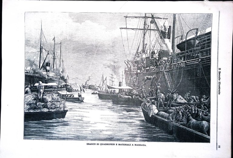 Il Secolo Illustrato 8 Marzo 1896 Nansen Polo Nord Madre …