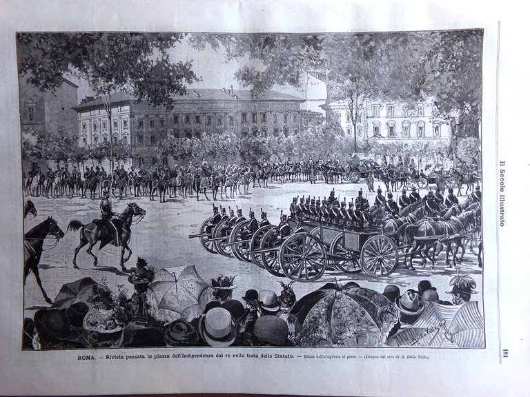 Il Secolo Illustrato 9 Giugno 1895 Mac-Mahon Magenta Naufragio Don …