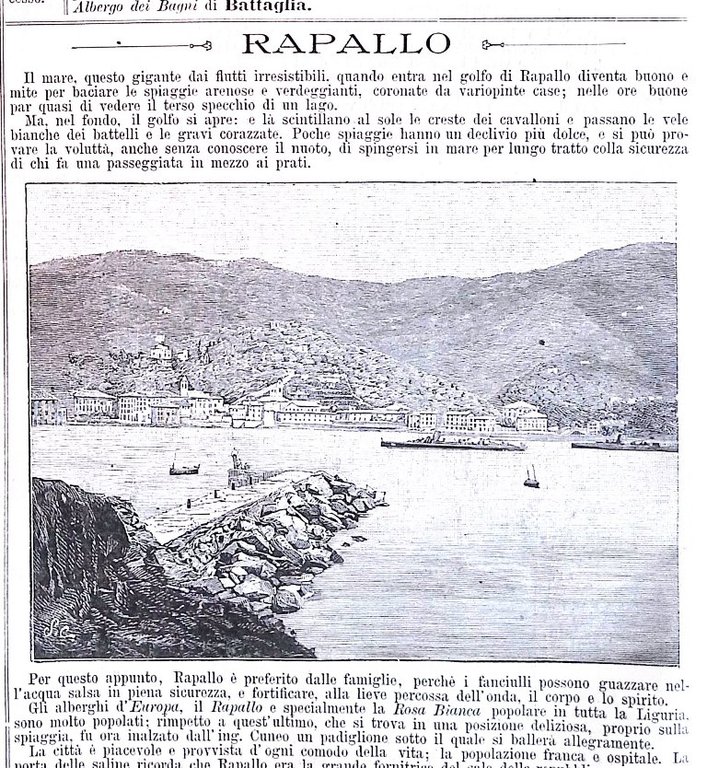 Il Secolo Illustrato Luglio-Agosto 1896 Supplemento Straordinario Stabilimenti