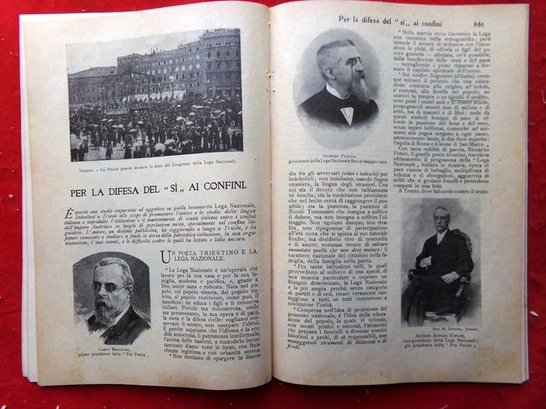 Il Secolo XX Agosto 1904 Lopez D'Annunzio Pescara Lega Nazionale …