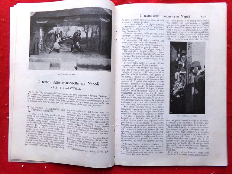 Il Secolo XX Luglio 1904 Vincenzo Gemito Marionette Montecristo Petrarca …