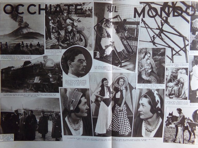 Illustrazione del Popolo 1 Marzo 1931 Montagna di Mosè Alchimisti …