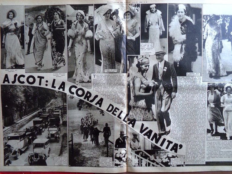 Illustrazione del Popolo 10 Luglio 1932 Eisenmenger Giro Francia Ascot …