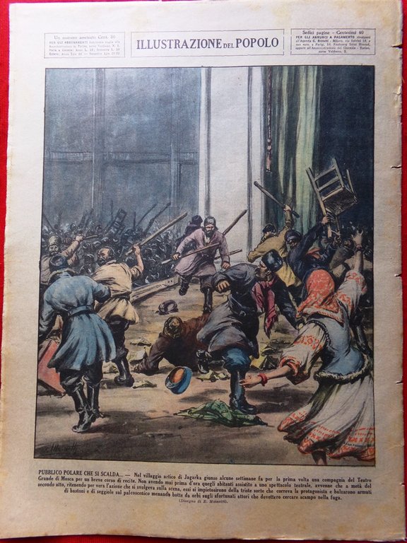 Illustrazione del Popolo 10 Ottobre 1936 Africa Orientale Bologna Crocis …