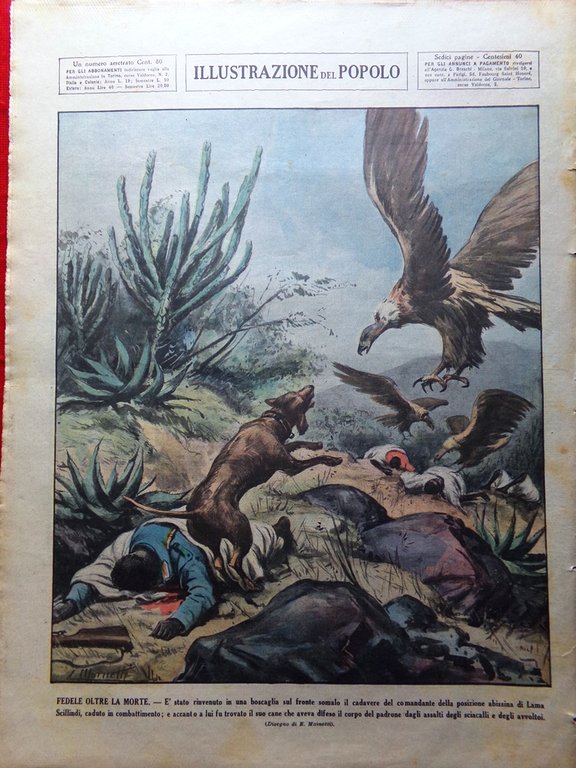 Illustrazione del Popolo 11 Gennaio 1936 Ascari Bari Calcio Reinhardt …