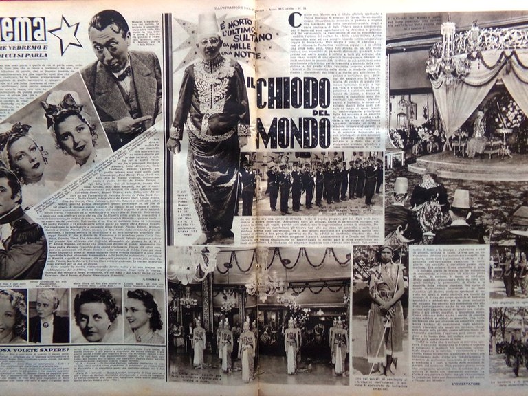 Illustrazione del Popolo 11 Giugno 1939 Lurani Pakubuwono X Borgia … | Immagine Gallery 4