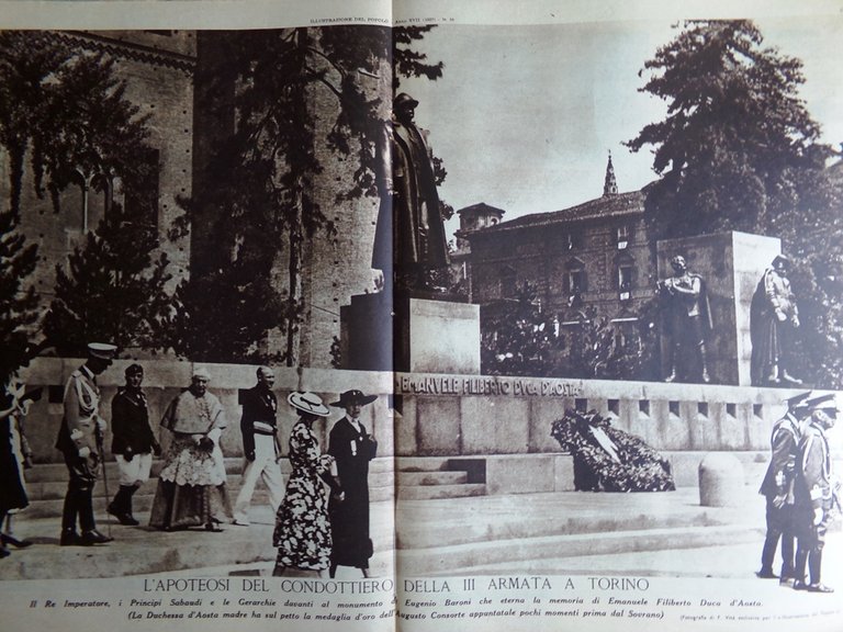 Illustrazione del Popolo 11 Luglio 1937 Birra Genoa Condottiero Armata …