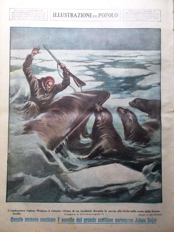 Illustrazione del Popolo 11 Settembre 1932 Suore Laghi Vize Polo …