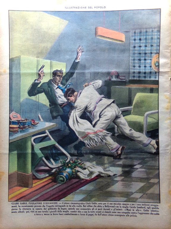 Illustrazione del Popolo 13 Agosto 1939 Grandi Manovre Gable Tudor … | Immagine Gallery 3
