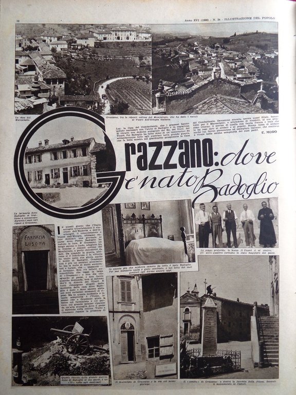 Illustrazione del Popolo 13 Giugno 1936 Sally Rand Agricoltura Pio …