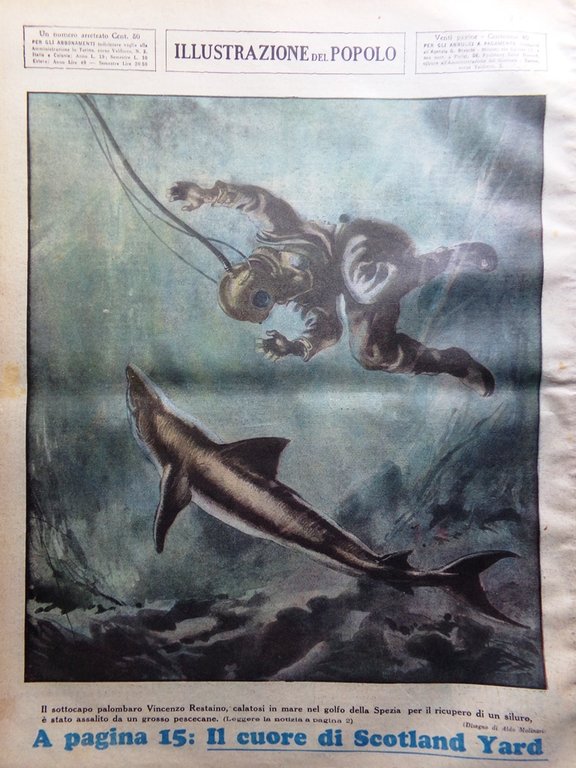 Illustrazione del Popolo 14 Agosto 1932 Scott Piccard Casa Bianca …