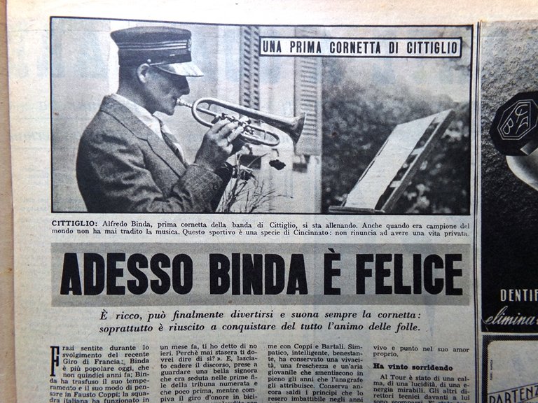 Illustrazione del Popolo 14 Agosto 1949 Elena di Savoia Binda …
