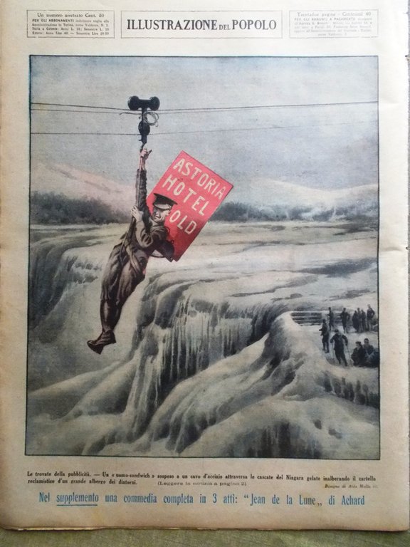 Illustrazione del Popolo 14 Febbraio 1932 Occupazione Shangai Navi Trappola …