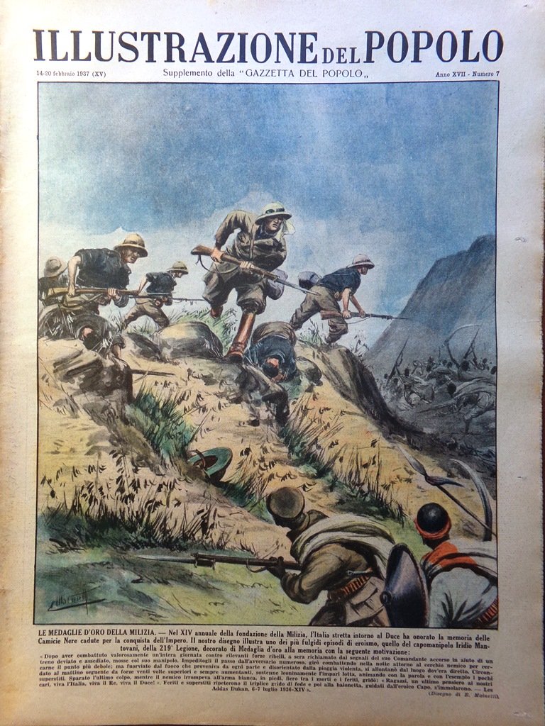 Illustrazione del Popolo 14 Febbraio 1937 Mantovani Portogallo Lindbergh Harvey