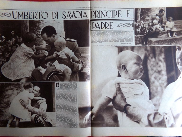 Illustrazione del Popolo 15 Agosto 1937 Locatelli Pu Yi Pechino …