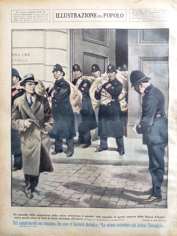 Illustrazione del Popolo 15 Maggio 1932 Dagover Tennis Biennale Vienna …