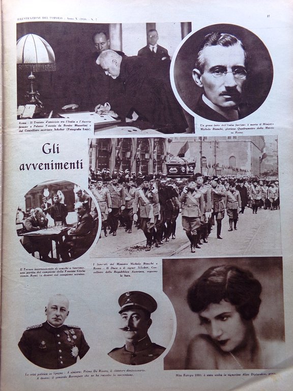 Illustrazione del Popolo 16 Febbraio 1930 Kutepov Reggia Gonzaga Principi …