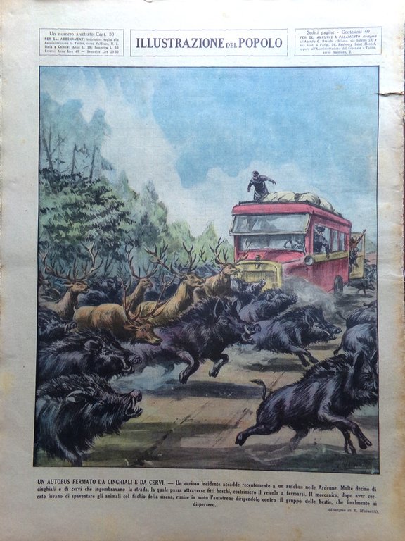 Illustrazione del Popolo 16 Maggio 1937 Fondazione Impero di Roma …