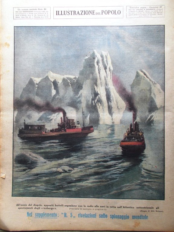 Illustrazione del Popolo 17 Aprile 1932 Mille Miglia Statue Filibustieri …