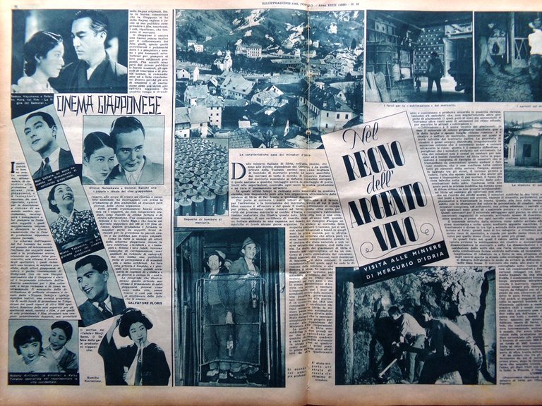 Illustrazione del Popolo 17 Aprile 1938 Spagna Catalogna Cinema Giapponese … | Immagine Gallery 4
