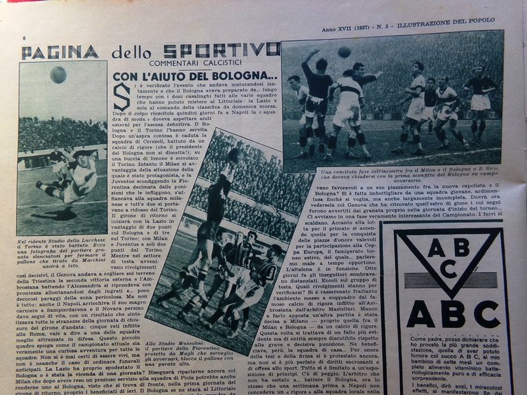 Illustrazione del Popolo 17 Gennaio 1937 Siria Degrelle Buona Speranza …