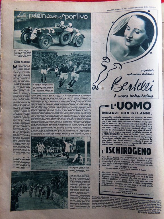 Illustrazione del Popolo 18 Aprile 1936 Crollo Etiopia Gondar Funerali …