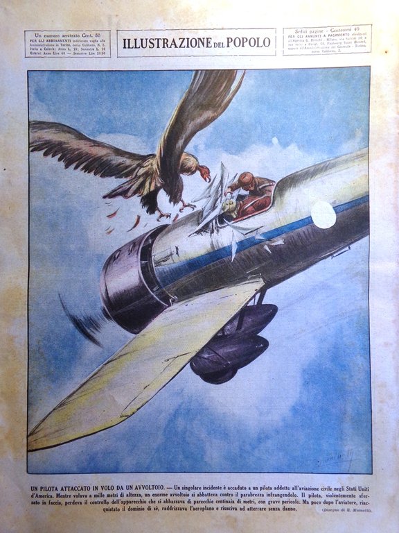 Illustrazione del Popolo 18 Aprile 1937 Arresto di Jagoda Ebrei …