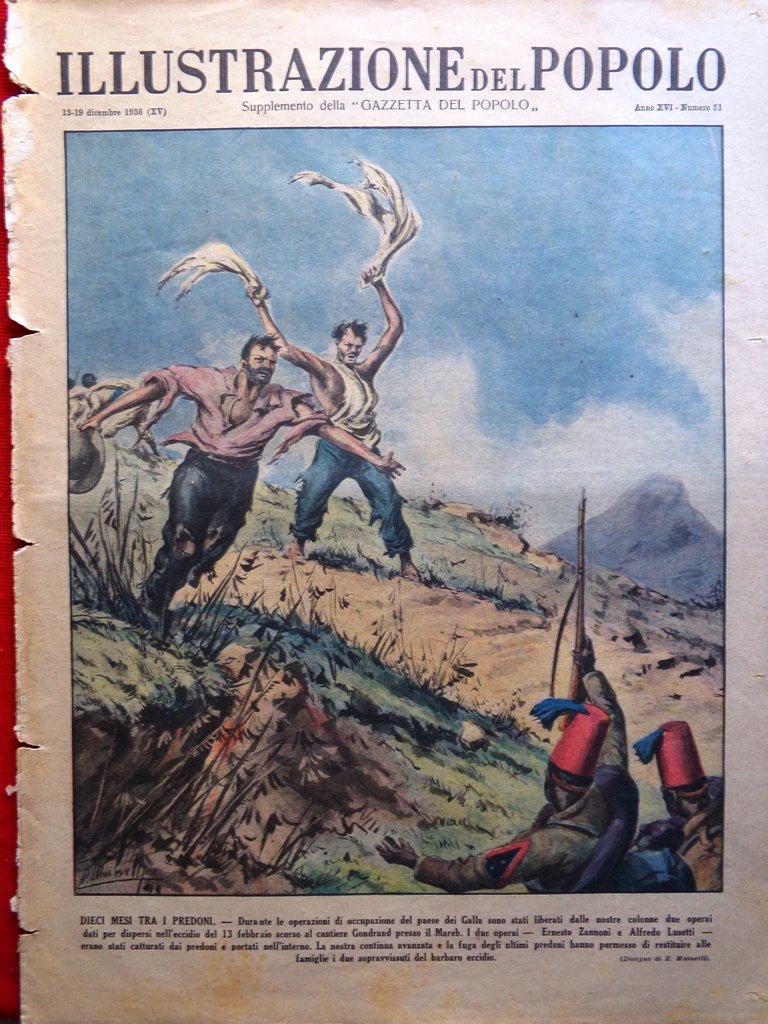 Illustrazione del Popolo 19 Dicembre 1936 Pirandello Edoardo VIII Simpson …