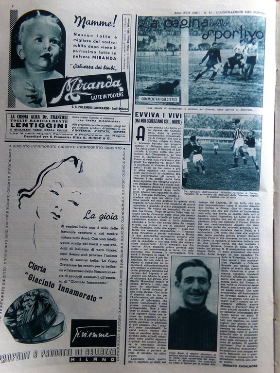 Illustrazione del Popolo 19 Dicembre 1937 Nanchino Duce Lega Bassifondi …