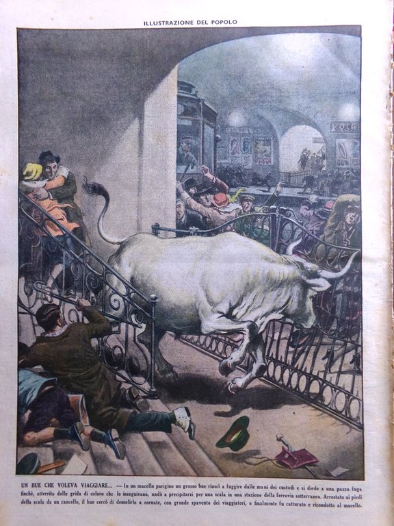 Illustrazione del Popolo 19 Dicembre 1937 Nanchino Duce Lega Bassifondi …