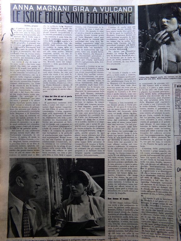 Illustrazione del Popolo 19 Giugno 1949 Consolini Magnani Cintron Metapsichica