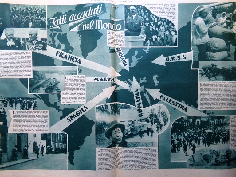 Illustrazione del Popolo 19 Settembre 1936 Primula Rossa Markham Crawford …