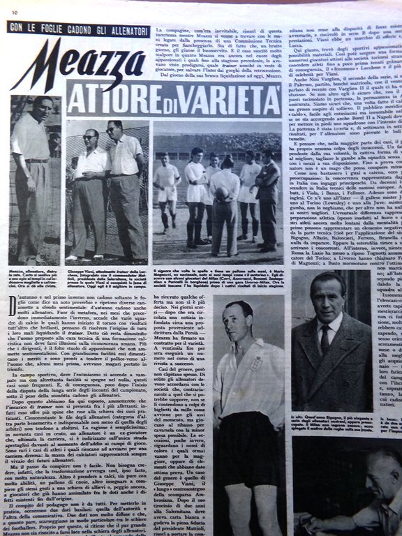 Illustrazione del Popolo 2 Gennaio 1949 Omegna Meazza Atlantide Bovo …