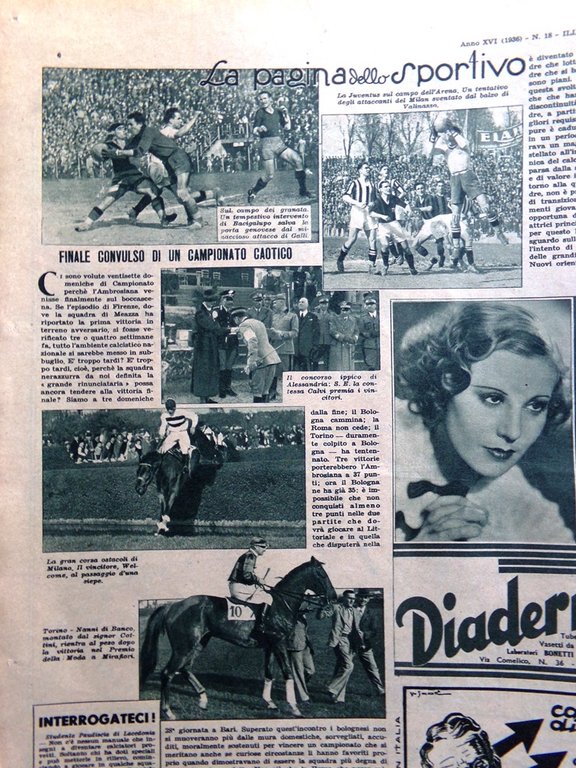 Illustrazione del Popolo 2 Maggio 1936 Monaci Tana Addis Abeba …