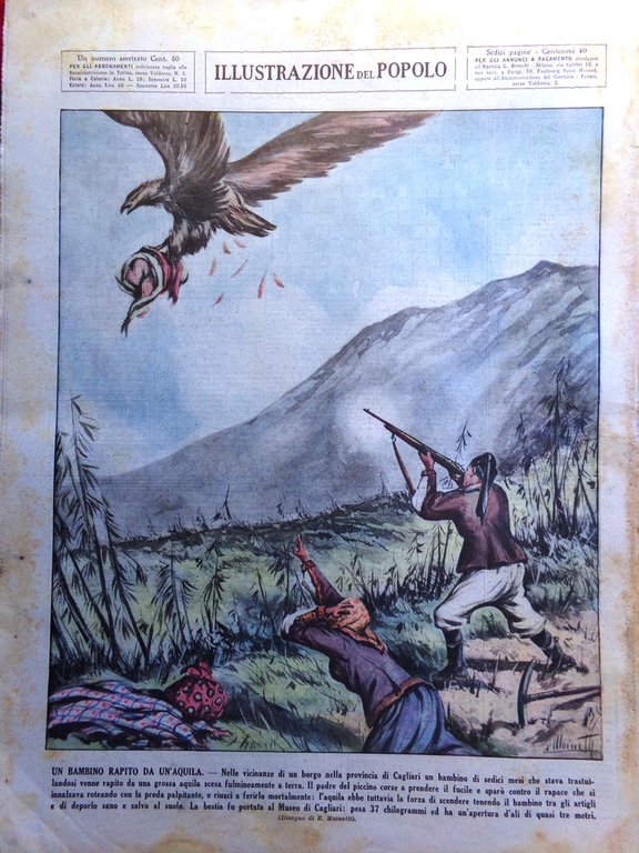 Illustrazione del Popolo 2 Maggio 1937 Asensio Barroso Tunisia Gioielli …