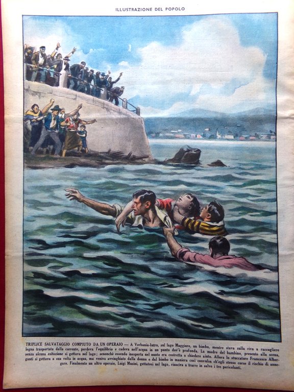 Illustrazione del Popolo 20 Agosto 1939 Beaverhill Tudor Adami Corradetti … | Immagine Gallery 3