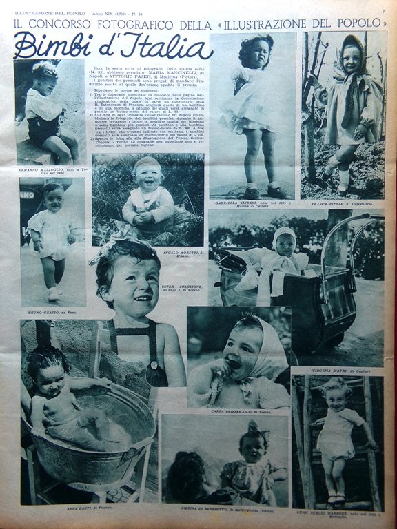 Illustrazione del Popolo 20 Agosto 1939 Beaverhill Tudor Adami Corradetti … | Immagine Gallery 4