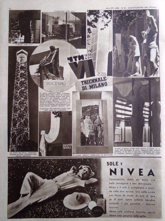 Illustrazione del Popolo 20 Giugno 1936 Schuschnigg Bartali Auto Guerra …