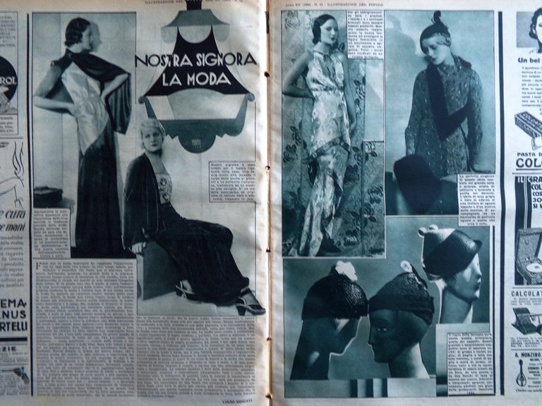 Illustrazione del Popolo 20 Marzo 1932 Sargassi Cartolina Freddo Siberia …