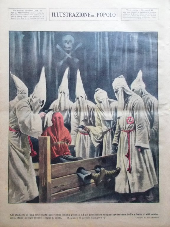 Illustrazione del Popolo 20 Novembre 1932 Roosevelt Hoggar Marcia Fame …