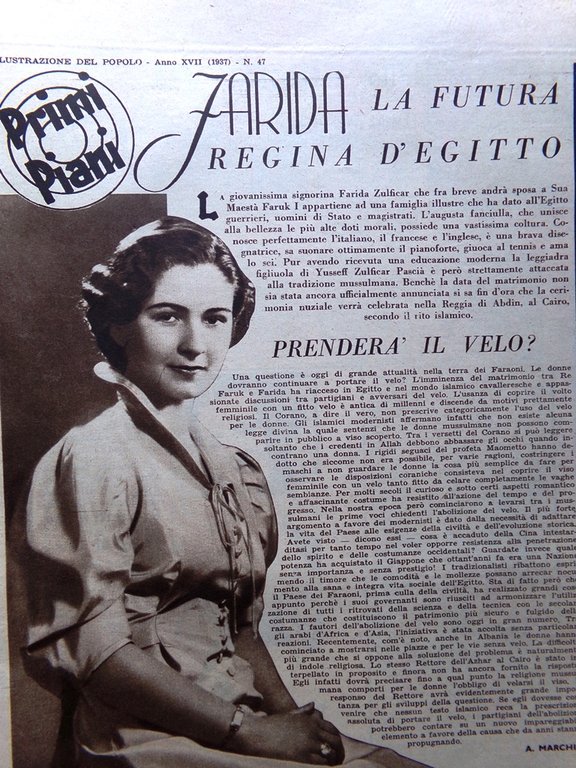 Illustrazione del Popolo 21 Novembre 1937 Sergente Presin Zarida Legionari …