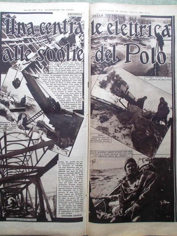 Illustrazione del Popolo 22 Maggio 1932 De Amicis Baghdad Paul …