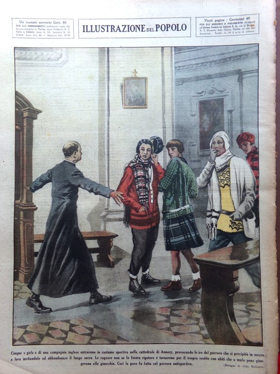 Illustrazione del Popolo 23 Febbraio 1930 Torre Astura Islanda Principi …