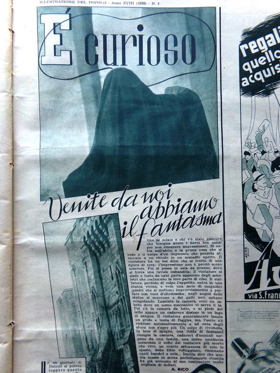 Illustrazione del Popolo 23 Gennaio 1938 Kai-shek Ascari De Sica … | Immagine Gallery 4