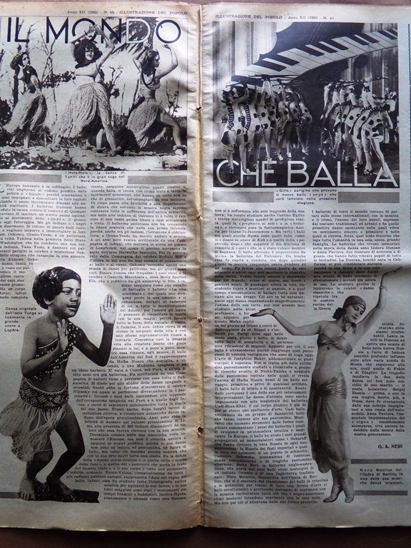 Illustrazione del Popolo 23 Ottobre 1932 Beebe Predoni Deserto Cina …