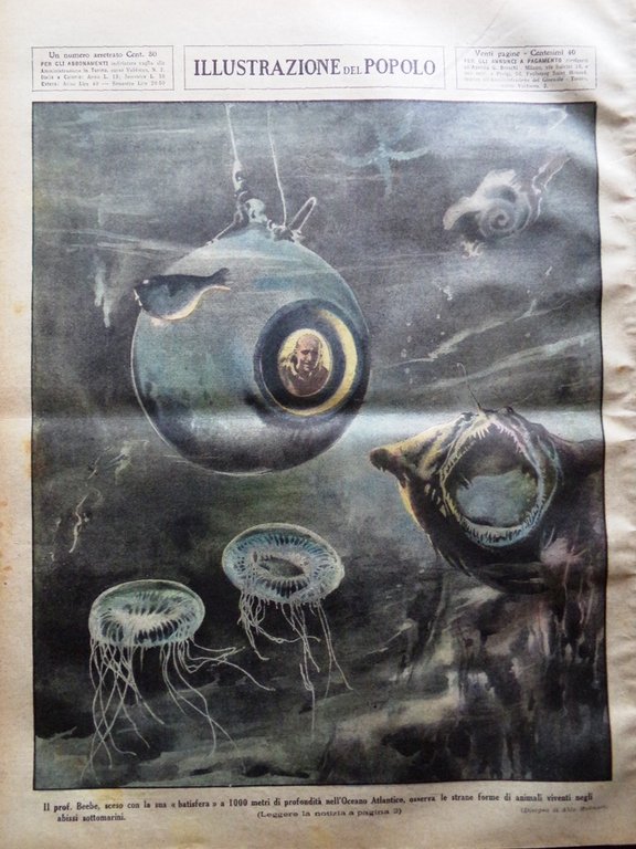 Illustrazione del Popolo 23 Ottobre 1932 Beebe Predoni Deserto Cina …