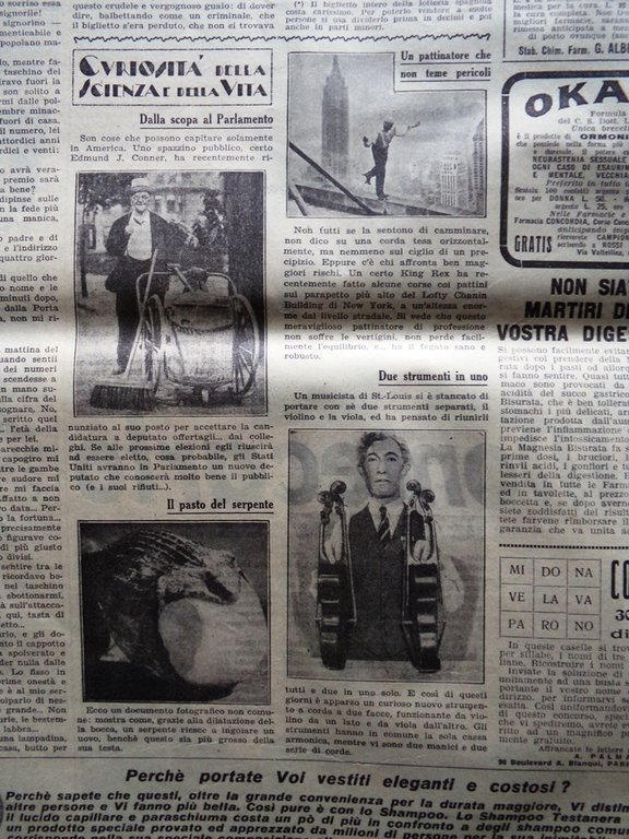 Illustrazione del Popolo 23 Ottobre 1932 Beebe Predoni Deserto Cina …