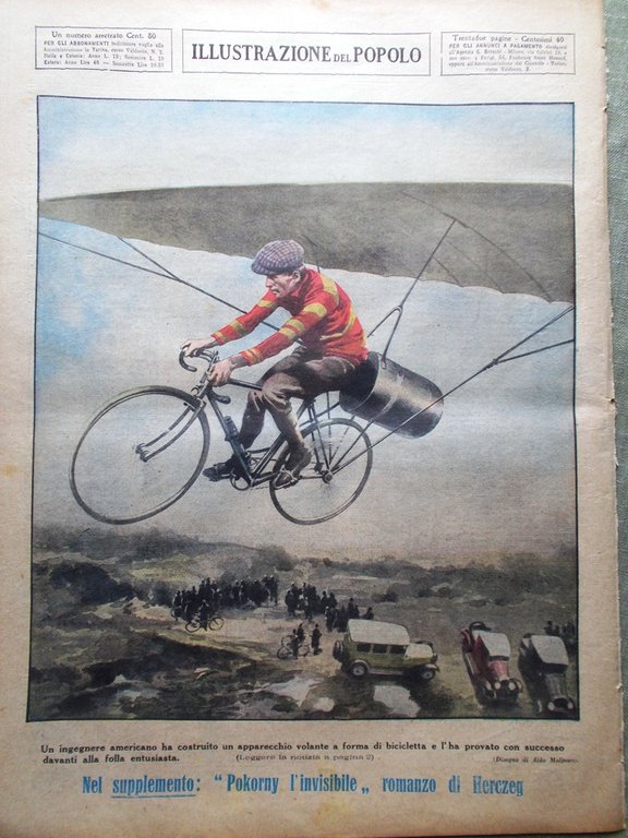 Illustrazione del Popolo 24 Aprile 1932 Faust Natale Roma Mosca …