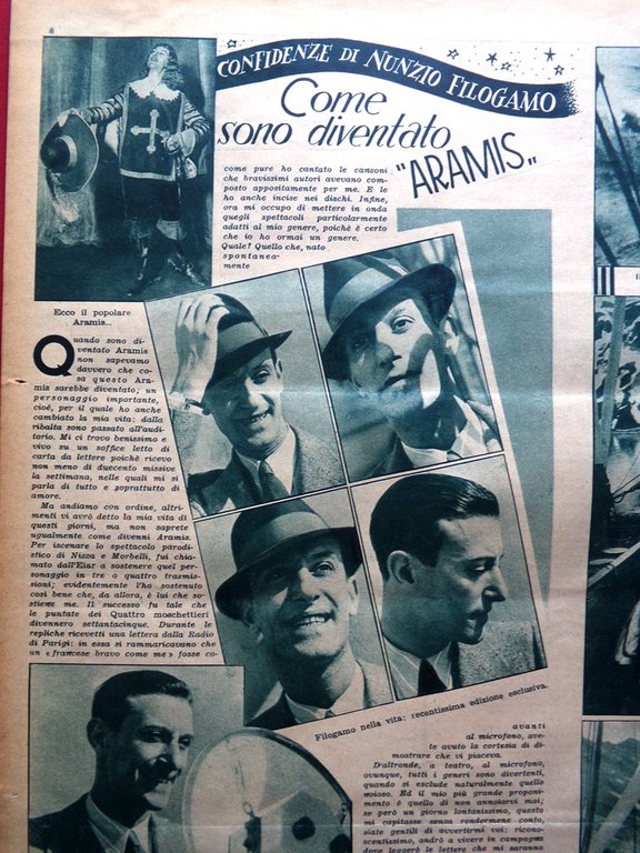 Illustrazione del Popolo 24 Aprile 1938 Bertoni Saljapin Greta Garbo … | Immagine Gallery 4