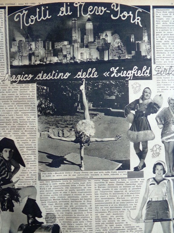 Illustrazione del Popolo 24 Gennaio 1932 Goethe Finlandia Parigi Eiffel …